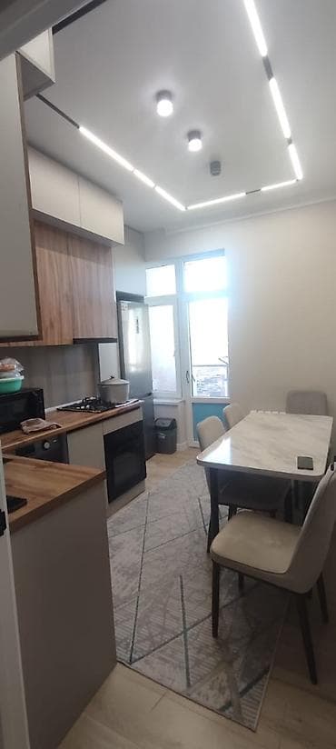 Батирлер: 1 бөлмө, 42 м², Элитка, 12 кабат, Евроремонт — 9