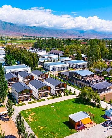 кара жыгач квартира: Двухэтажные таунхаусы в современном минималистичном стиле.в селе Сары — 7