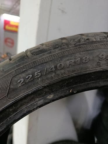 Шины и диски: Шины 225 / 40 / R 18, Лето, Б/у, Пара, Легковые, KENDA — 2