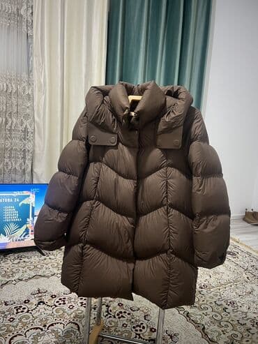 прокат национальных костюмов ош: Пуховик, Короткая модель, Италия, Оверсайз, M — 1