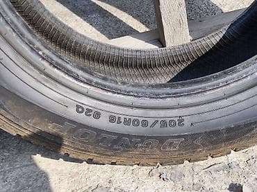 Шины: Шины 205 / 60 / R 16, Зима, Б/у, Пара, Легковые, Dunlop — 3