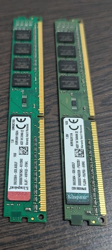 e5 2689: Оперативная память, Б/у, Kingston, 4 ГБ, DDR3, 1600 МГц, Для ПК — 2