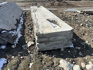 Дубал плиталары: Железобетонные керамзитные стеновые плиты размером 1,20 х 6 толщина — 3
