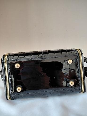 Барсетки: Классическая сумка, Китай, Материал: Искусственная кожа, Застежка на молнии, Женские, Новый — 3