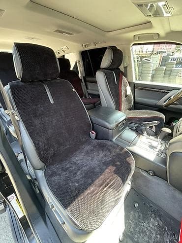 чехол овчина: Чехлы Велюровые, цвет - Черный, Toyota, Новый — 4