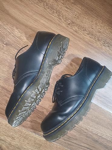 Туфли: Мужские туфли, 43, Dr. Martens, Б/у, цвет - Черный — 2