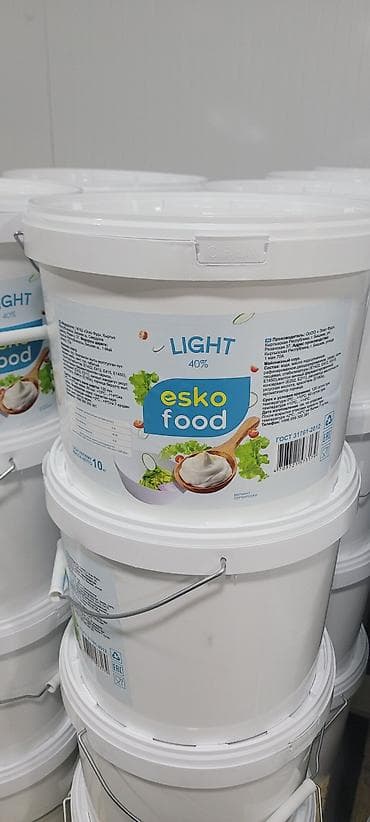 Башка азыктануучу азык-түлүктөр: 🔥 Майонез для шаурмы и фастфуда Esko Food В наличии 3 вида: 🥗 25% – — 2