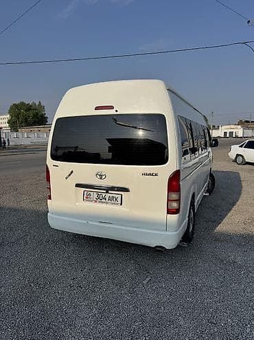 Унаа: Toyota Hiace: 2008 г., 2.7 л, Кол менен иштөөчү, Дизель, Вэн/Минивэн — 10