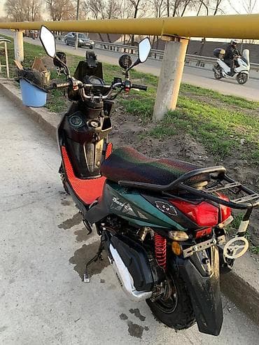 багажник мото: Скутер 50 см³ (документы в наличии) - Двигатель: 4‑тактный, объем 49 — 5