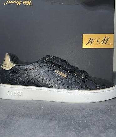 золотой стельки: Кроссовки, 41, Guess, Новый, цвет - Черный, Самовывоз — 3
