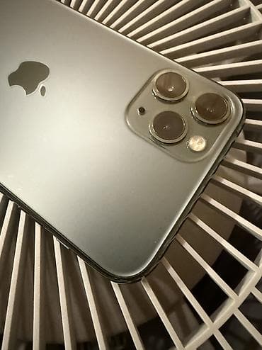 apple iphone 11 pro: IPhone 11 Pro, Б/у, 256 ГБ, Matte Midnight Green, Чехол, Защитное стекло, Коробка, 68 % — 4