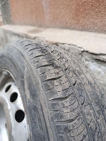 разноширокие шины: Колеса в сборе 40 / R 14, Лето, Комплект, Легковые, Железные, отверстий - 4 — 4
