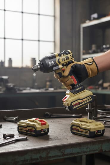 Аккумуляторный гайковерт, Новый, Платная доставка, Самовывоз, Бесплатная доставка