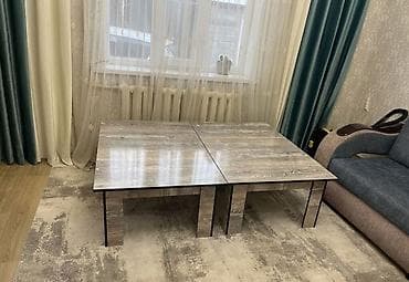 office table: Столы (2 шт.) в современном стиле - Формат: два квадратных модуля — 2