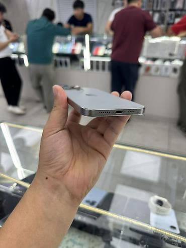 iphone 17 pro max kg: IPhone 15 Pro Max, Б/у, 1 ТБ, Natural Titanium, 82 % — 2