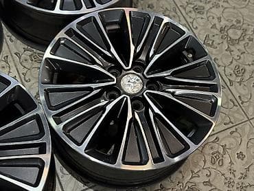 bridgeston: Литые Диски R 17 Hyundai, Комплект, отверстий - 5, Б/у — 8