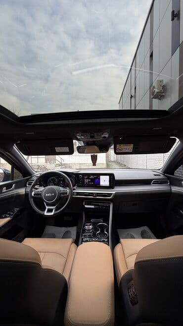 авто за 500000: Kia K5: 2023 г., 2 л, Автомат, Гибрид, Седан — 7