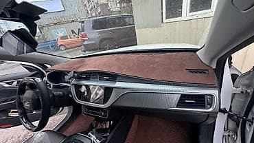 carplay android: Алькантара Накидка на панель Geely, цвет - Черный, Новый, Самовывоз, Платная доставка — 3