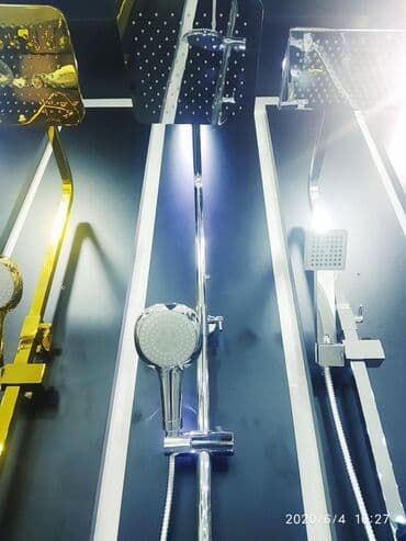 кованные подставки для цветов: Душевная стойка цвет никель №2737-В03 наш адрес АЮ GRANDул Чокана — 3