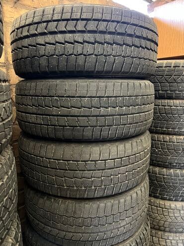 покрышки бу купить: Шины 225 / 45 / R 18, Зима, Б/у, Комплект, Легковые, Япония, Dunlop — 1