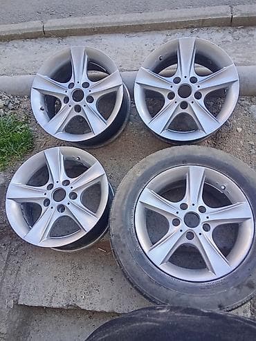 step: Литые Диски R 15 Honda, Комплект, отверстий - 5, Б/у — 1