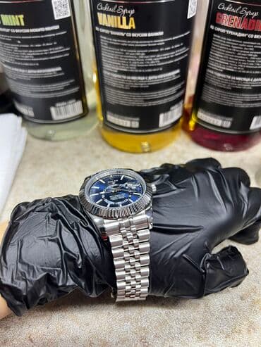 кожаный ремешок для часов: Классические часы часы, Rolex, Унисекс, Новый — 9