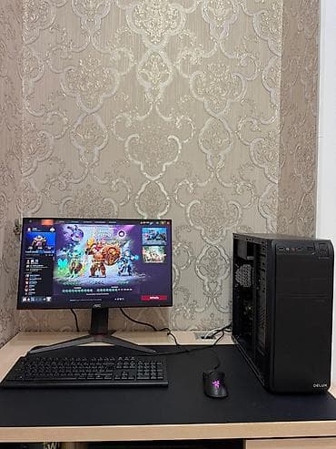 Стол компьютерлери жана комлектөөчүлөр: Компьютер, ядролор - 6, ОЭТ 16 ГБ, Оюндар үчүн, Колдонулган, Intel Core i5, NVIDIA GeForce GTX 1650, SSD — 2