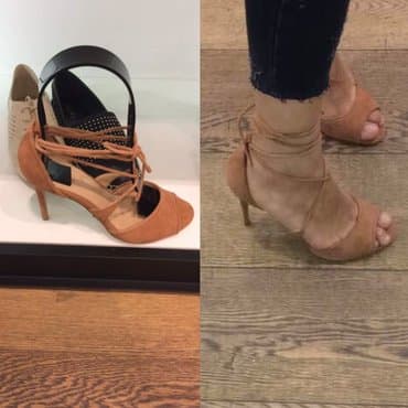 сколько стоит взять свадебное платье напрокат: Новые босоножки из натуральной замши, канадской фирмы "aldo" 39р — 1