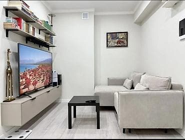 binar: 2 комнаты, 59 м², Асанбай мкр 7 этаж — 7