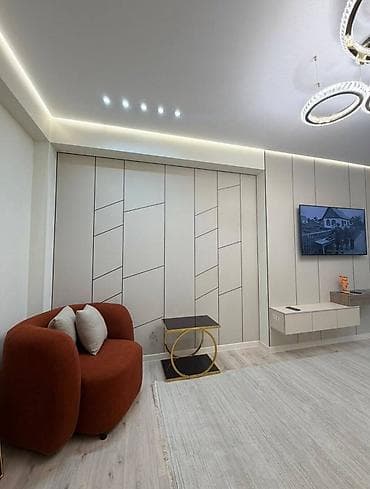 Батирлер: 2 бөлмө, 64 м², Бөкөнбаев/Үметалиев Элитка, 11 кабат, Дизайнердик оңдоо — 3