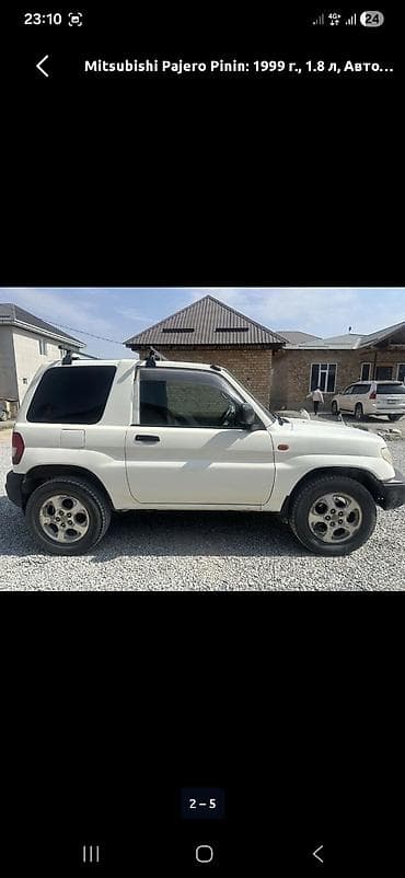 диски паджеро: Mitsubishi Pajero Pinin: 1999 г., 1.8 л, Автомат, Бензин, Внедорожник — 2