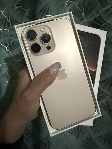 IPhone 16 Pro Max, 256 ГБ, Золотой, Коробка, 89 %