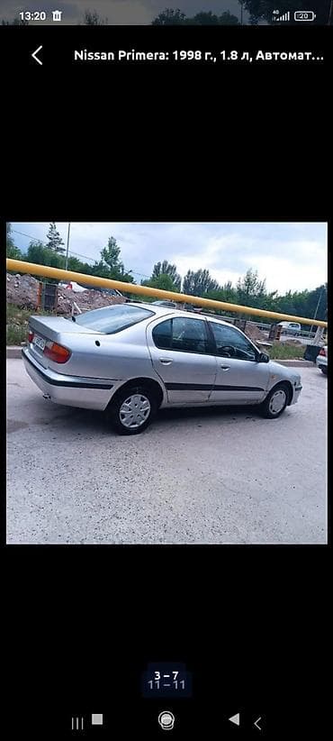 mazda 226: Nissan Primera: 1998 г., 1.8 л, Автомат, Бензин, Седан — 3