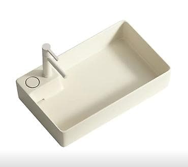 Раковина для ванной. Подходит для монтажа в столешницу. - Габариты по