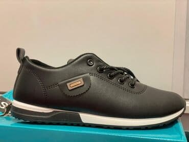 искры для обуви: Мужские кроссовки/кеды повседневные, цвет черный. - Верх: гладкий — 2