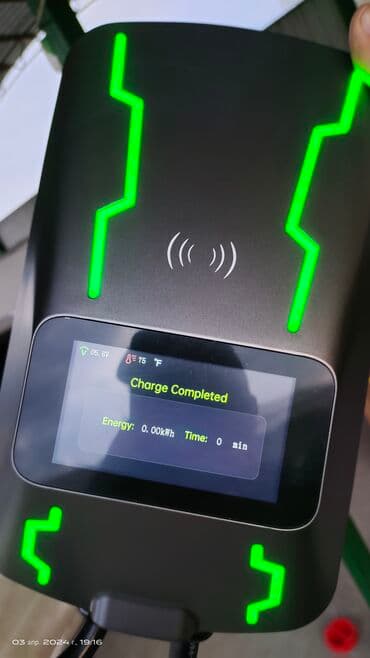 электро машины: Стационарная зарядная станция 7 квт GBT для авто с китайским портом — 8