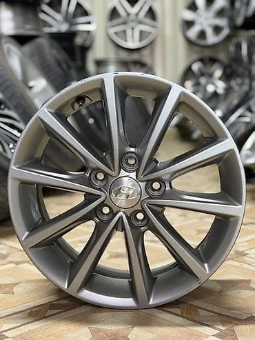 колпак хундай: Литые Диски R 16 Hyundai, Комплект, отверстий - 5, Б/у — 1