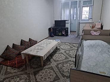 Недвижимость: 2 комнаты, 44 м², 104 серия, Кок-Жар мкр 104 серия, 4 этаж, Евроремонт — 1