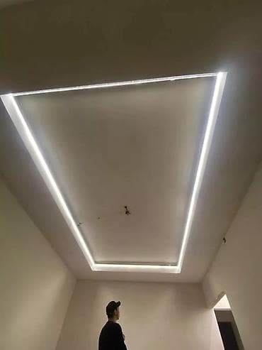 отделочные материалы: Натяжной потолок Глянцевое, Матовое, 3D потолки Гарантия, Бесплатная консультация, Бесплатный замер — 5