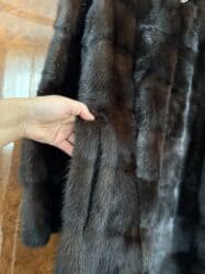 шуба кроликовая: Шуба, Норка, По колено, Китай, Трансформер, M, L — 6