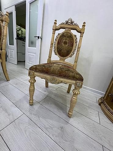 золотое: Стол и стул для зала, цвет - Золотой — 5