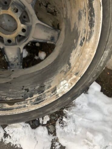 колеса мтз: Дөңгөлөктөр монтажда 245 / 45 / R 18, Кыш, Колдонулган, Комплект, Жеңил унаалар, Куйма, тешиктери - 5 — 19