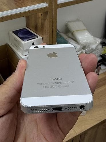 iphone 5s: IPhone 5s, Б/у, 32 ГБ, Серебристый, Защитное стекло, Чехол — 9