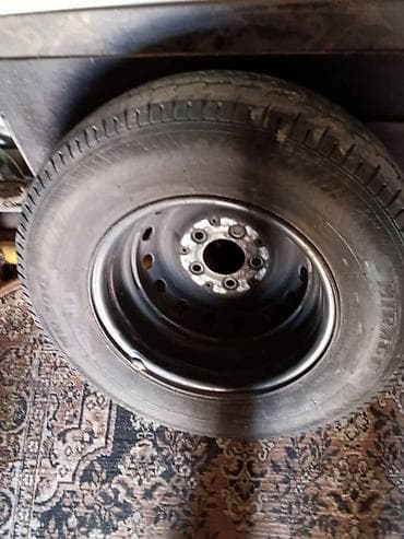 john dere: Колеса в сборе 225 / 70 / R 15, Лето, Б/у, 1 шт, Легковые, Железные, отверстий - 5 — 4