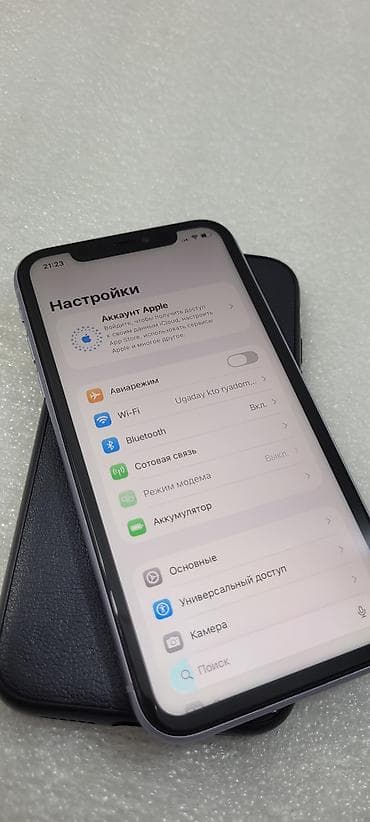 one plus 7: IPhone 11, Б/у, 64 ГБ, Голубой, Чехол, 90 % — 6