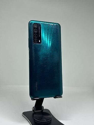 Huawei P smart 2020, Б/у, 128 ГБ, цвет - Зеленый, 2 SIM