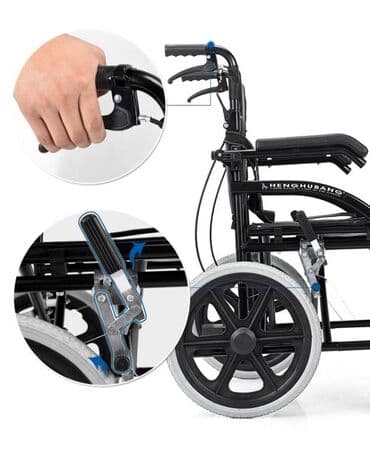 электрическая инвалидная коляска: ❗Рассрочка! Инвалидная коляска прогулочная! Лёгкая - Крепкая! — 2