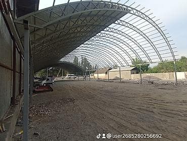 суйромо вагон: Арочные ангары и навесы под ключ - Проектирование, изготовление и — 6