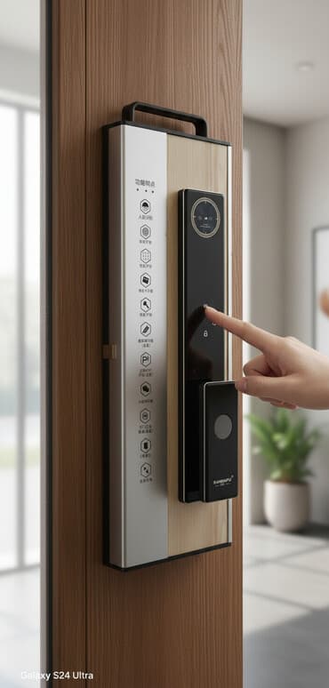 чехол а5: Умный дверной замок SANBAFU (модель G63) с многофакторной — 1