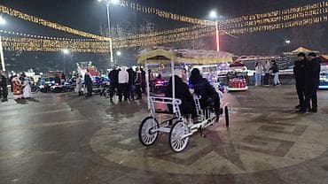 кок ой: Аттракционы для парка/набережной/сквера - Семейный веломобиль с — 6